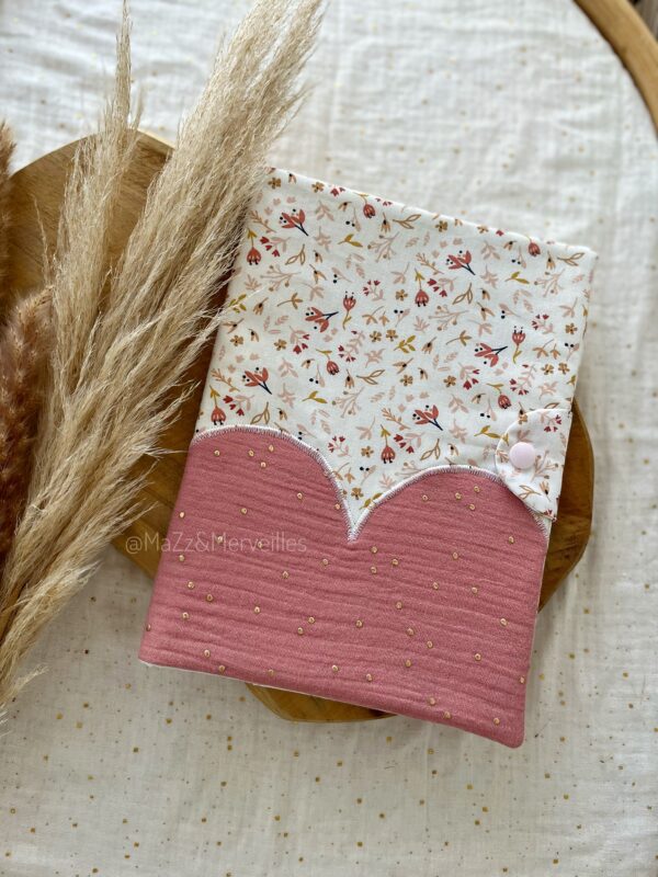Protège Carnet Flowers Printemps