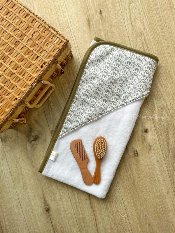 Cape de Bain Brindilles Kaki